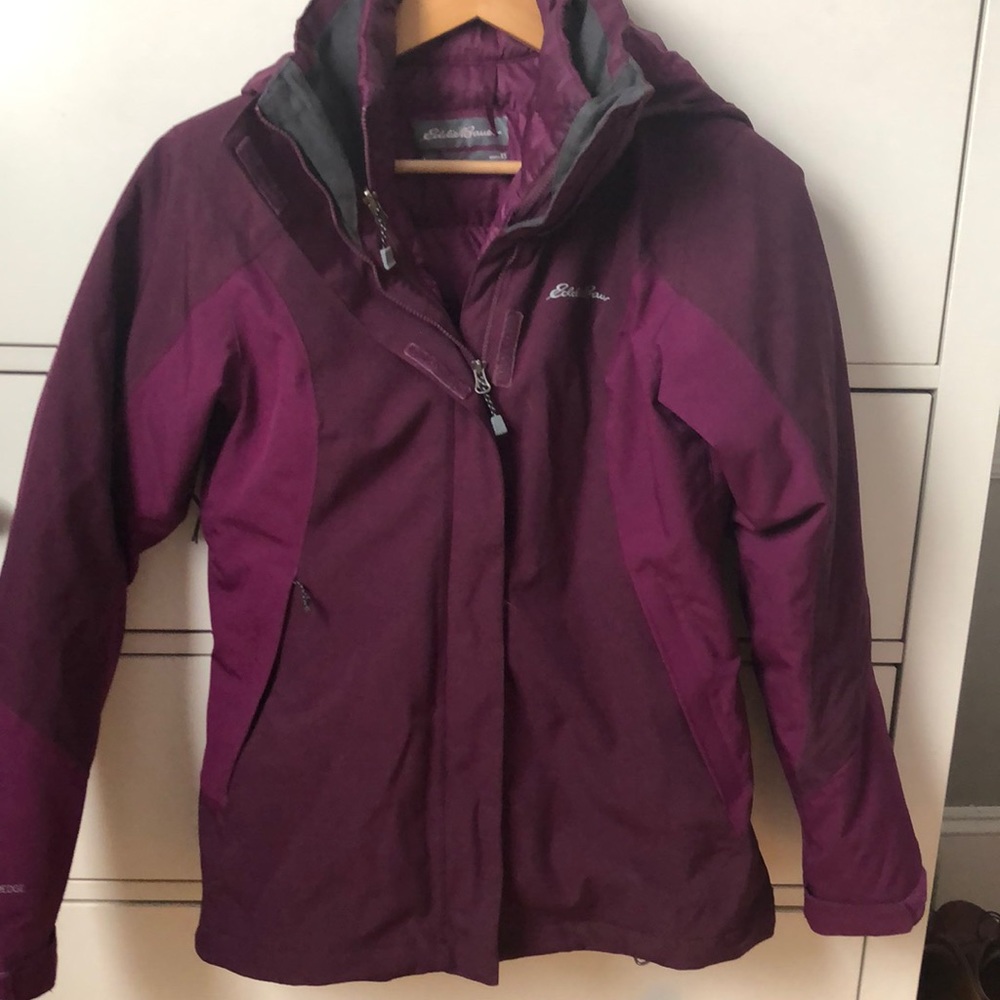Eddie Bauer 3-in-1 ski jacket size XS